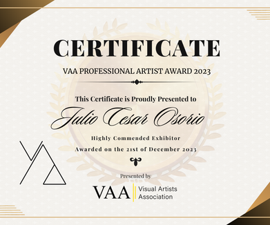 VAA HIGHLY COMMENDED CERTIFICATE